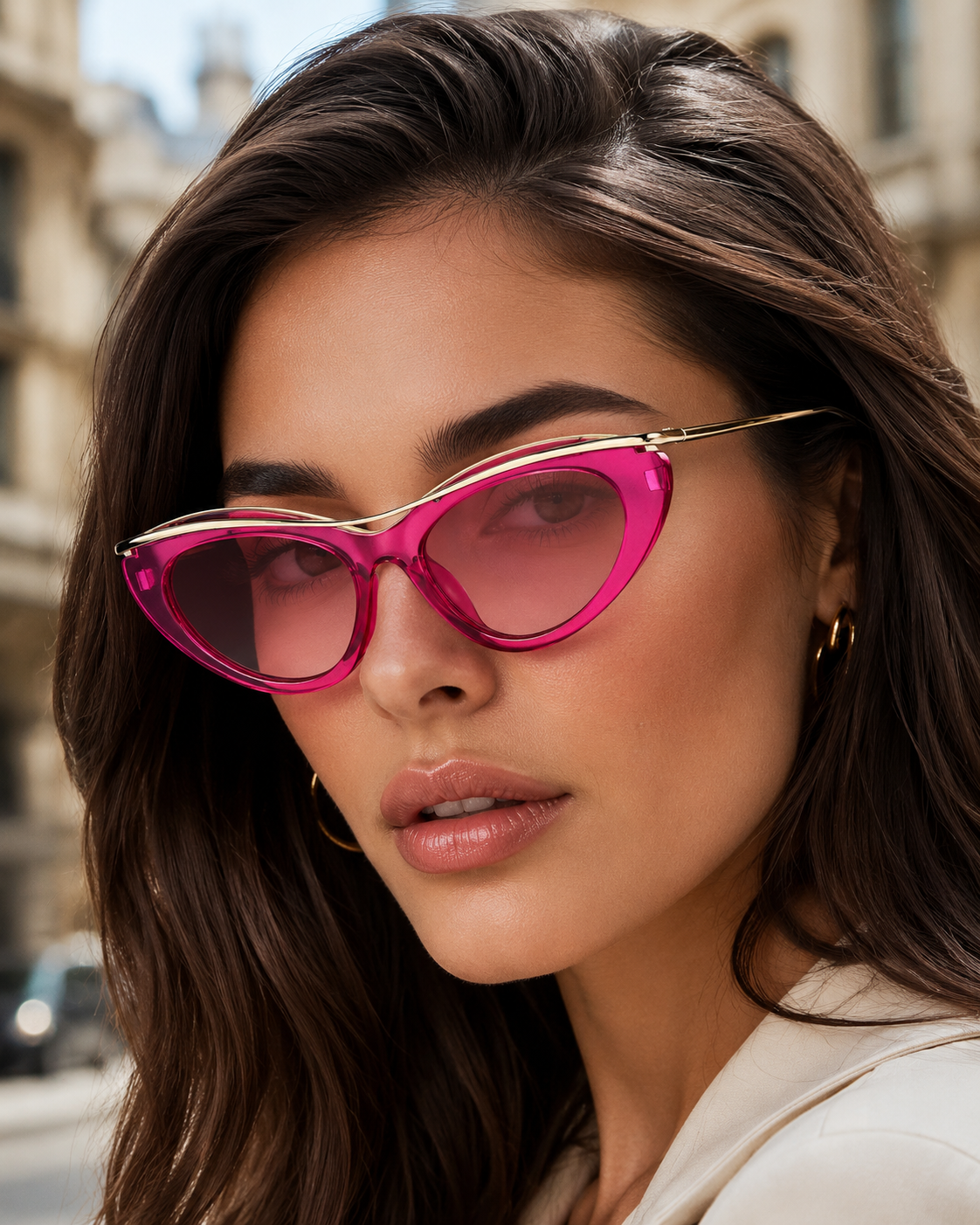 Camille Cat-Eye Sunglasses