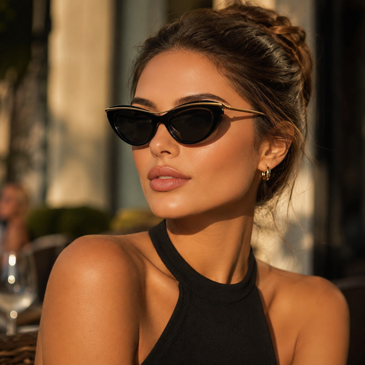 Camille Cat-Eye Sunglasses