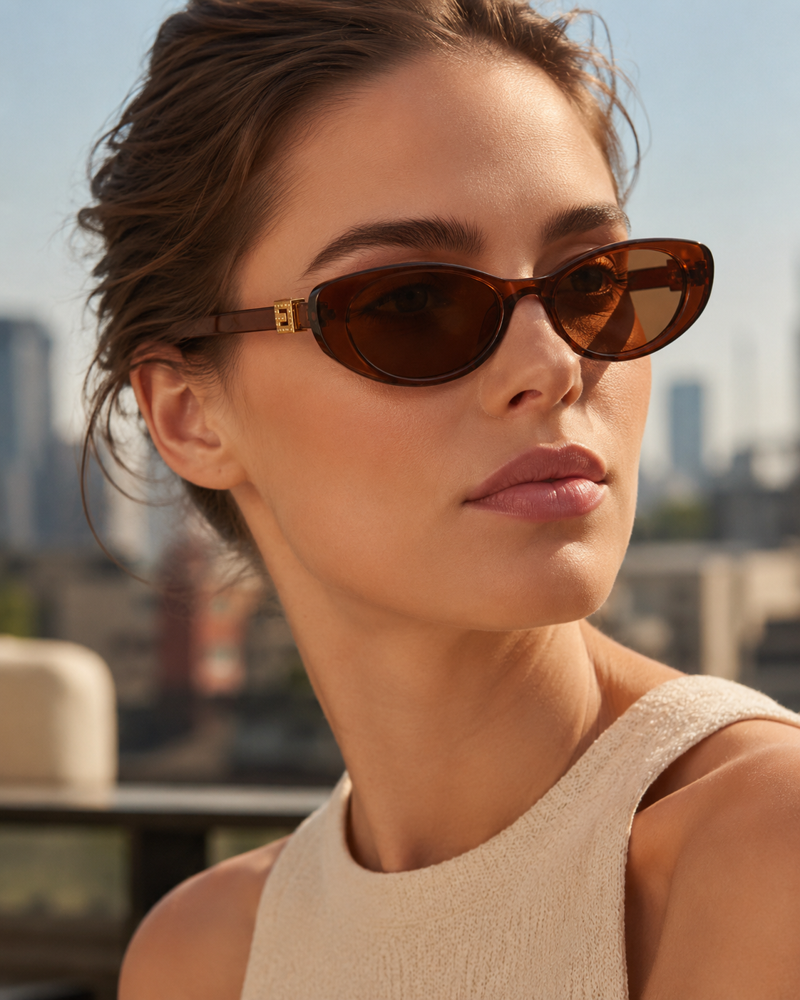 Gia Cat-Eye Sunglasses